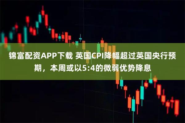 锦富配资APP下载 英国CPI降幅超过英国央行预期，本周或以5:4的微弱优势降息